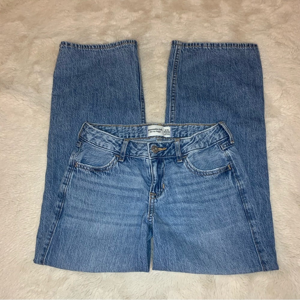 Abercrombie Kids Low Rise Baggy Jeans Size 9/10 Reg‎
